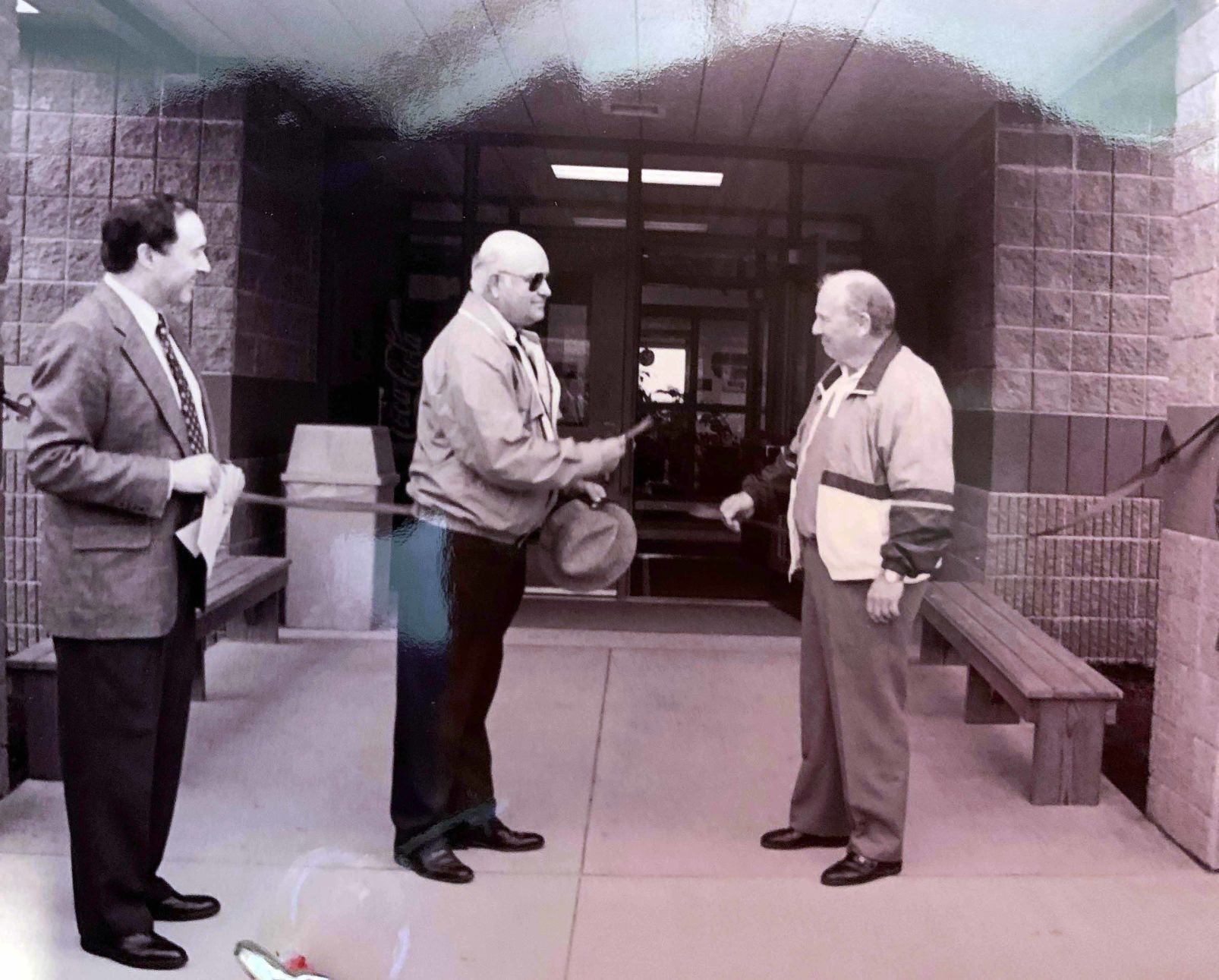 Neenah Creek Ribbon Cutting 1993 contributed